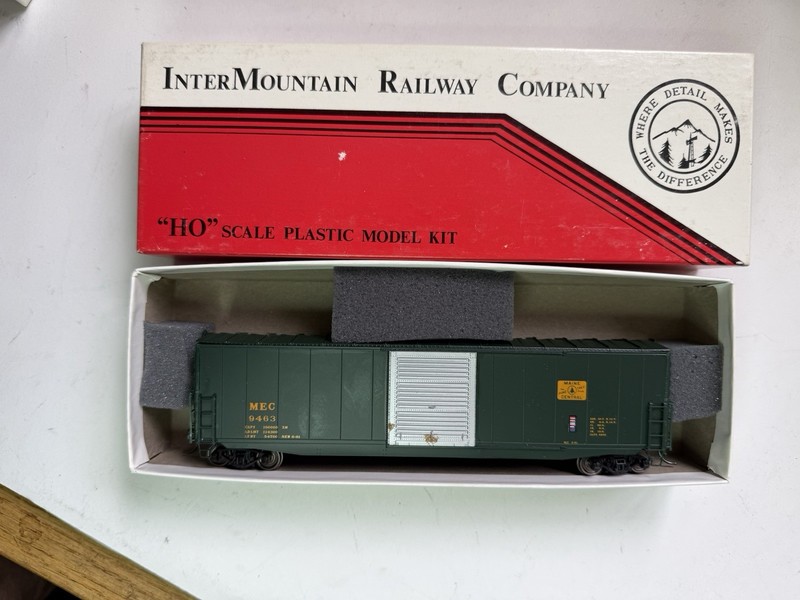 InterMountain HO PS-1 50’ SD Maine Central Boxcar Kit New SEE DESCRIPTION/PHOTO