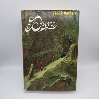 Dune by Frank Herbert 1965 Hardcover Book BCE Gutter Code U42