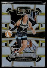 2024 Panini Select WNBA #29 Chennedy Carter Silver Prizms