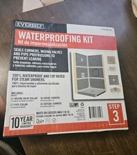 EVERBILT Watershield Shower System 12-Piece Waterproof Shower Kit