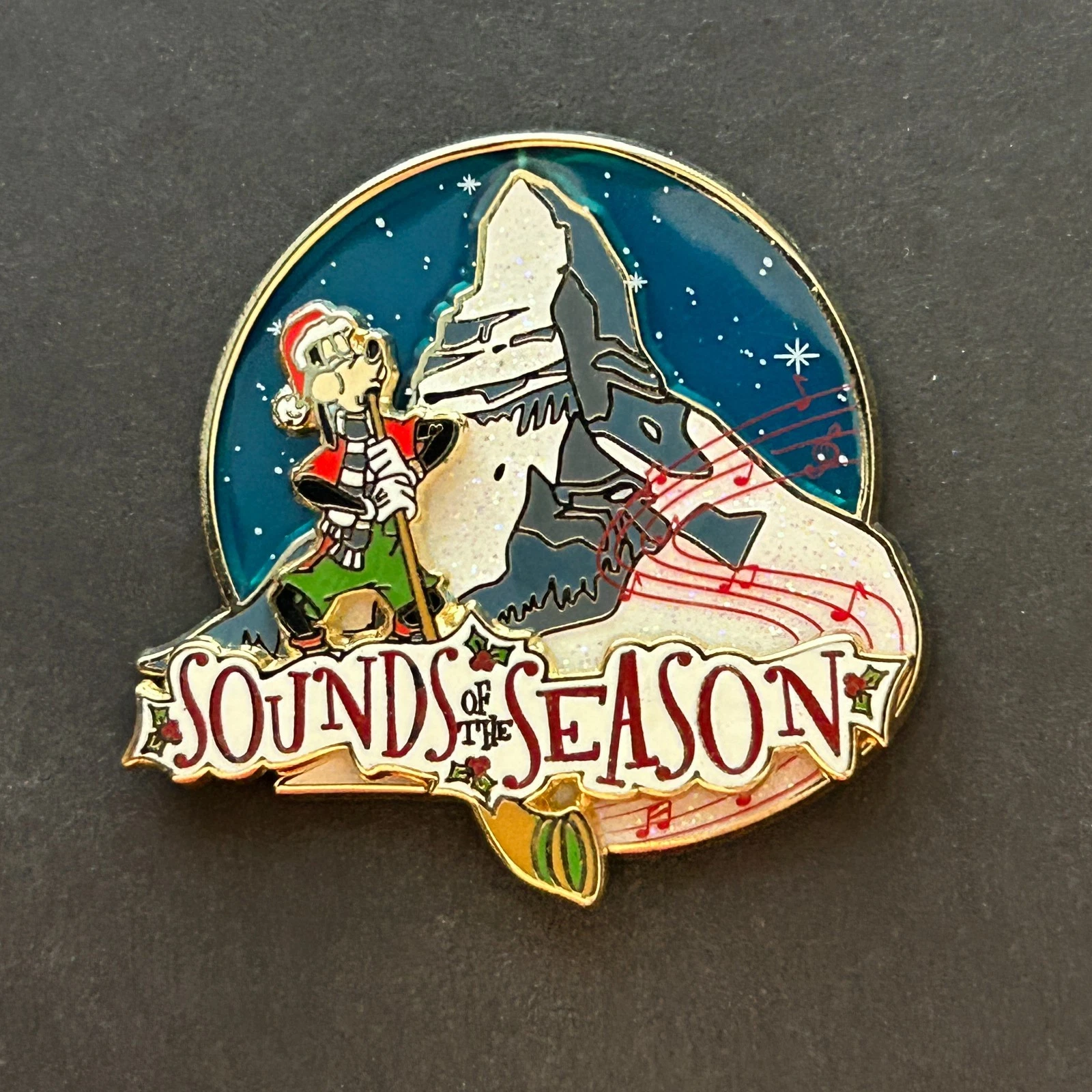 DLR - Sounds of the Season: Matterhorn - Goofy Disney Pin 119523