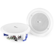 Power Dynamics CSBT60 60W Bluetooth Ceiling Speakers for Home Audio