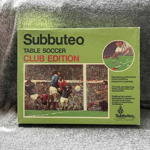 Subbuteo Table Soccer Club Edition Vintage (1979) Collectible