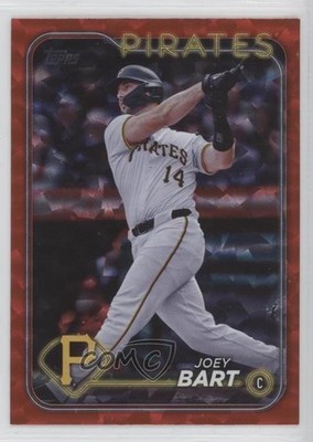 2024 Topps Update Red Crackle Foilboard 63/199 Joey Bart #US122 1as3
