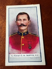 Gallaher Victoria Cross Heroes 1st Series 1915 #4 - Lance Corporal C.A. Jarvis