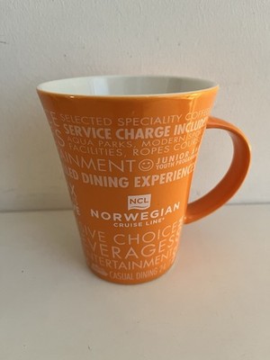NCL Cruises, Norwegian Cruise Line. Kaffeebecher . Logo Becher