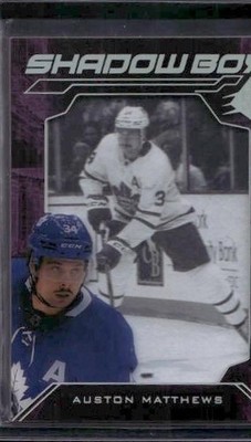 2020-21 SPx #SB-32 Auston Matthews Shadow Box