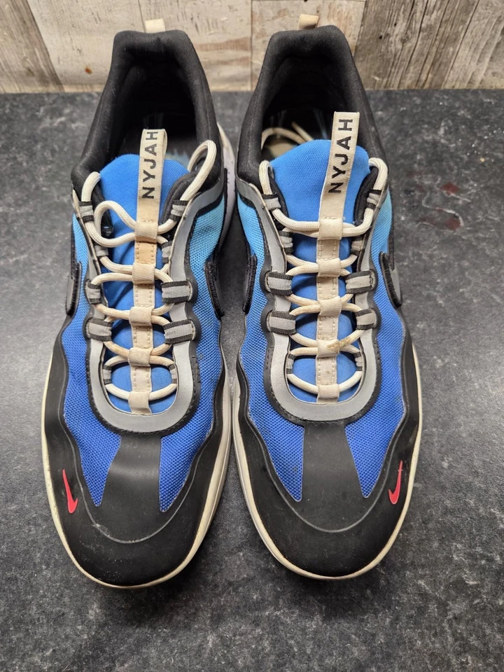 Nike SB Nyjah Free 2 Prem Samborghini Trainers UK Size 9 Black Blue DC9104-400 - Image 4 of 4