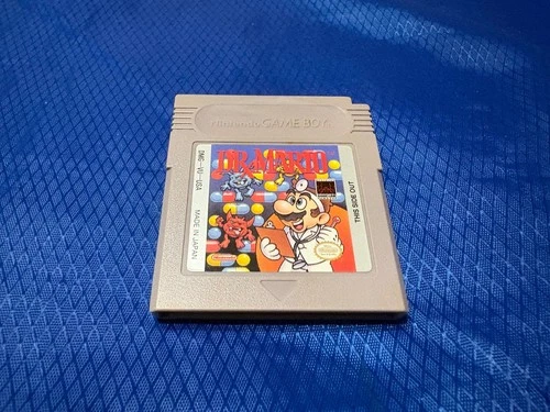 Dr. Mario (Nintendo Game Boy, 1990) tested and working