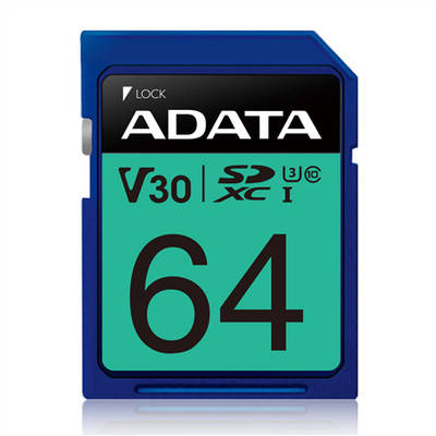 ADATA | Premier Pro | UHS-I | 64 GB | SDXC | Flash-Speicher Klasse 10