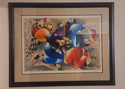 Imagining Serigraph Exhibition Limited Edition Printers Proof 22/25 Signed