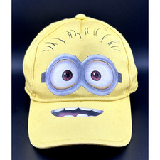Kid's MINION CAP Yellow - OSFM - Stretch