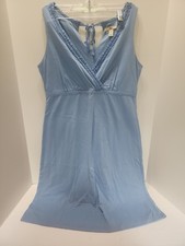 G H Bass Sleeveless Dress Size Medium Blue