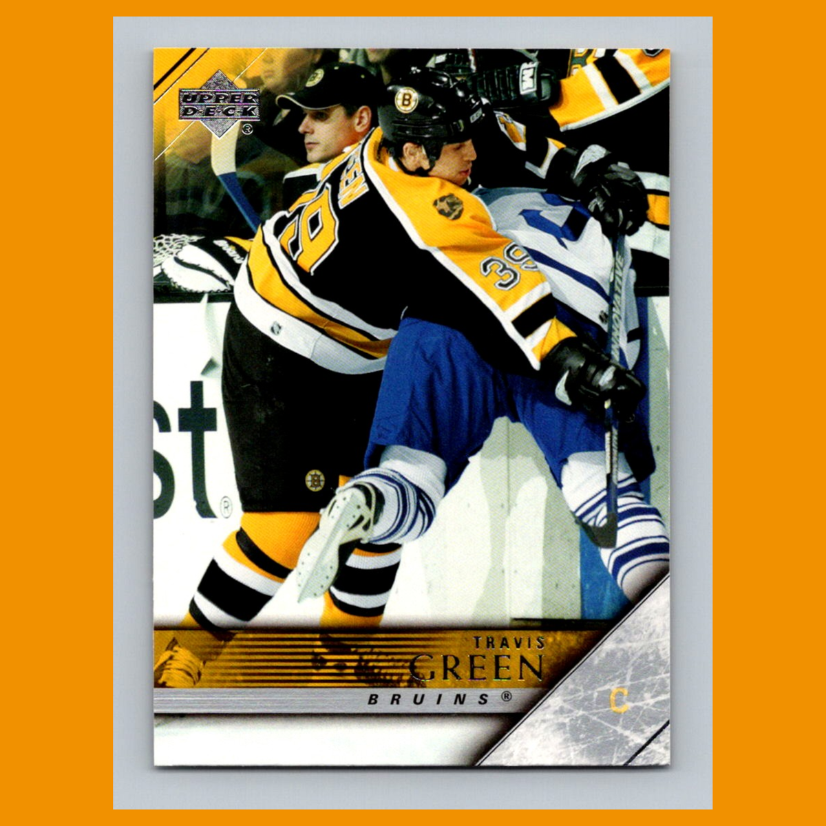 Travis Green #260 2005 Upper Deck Boston Bruins Hockey Card NHL NM