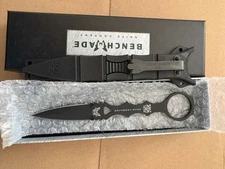 Benchmade SOCP Dagger 176BK 440C Stainless Steel Black Sheath Fixed Blade Knife