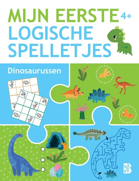 Standaard Uitgeverij - Mijn Eerste Logische Spelletjes 4+ - Dino`S NEU-image