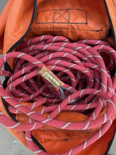GME Climb Higher Westfall Pro Sterling Rope 1/2” PSK MBS 7650 92M Red SN24775224