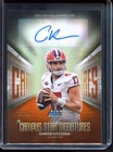 2025 Bowman Chrome University Football Orange Refractor Chris Vizzina #CSS-CV
