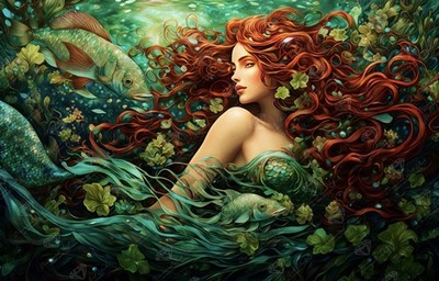 Sealed Diamond Art Club Ocean Queen by Peggy Collins