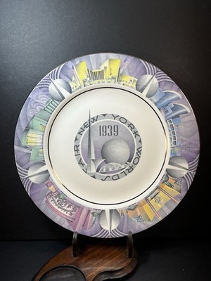 1939 New York World's Fair Plate George Washington Anniversary Homer Laughlin