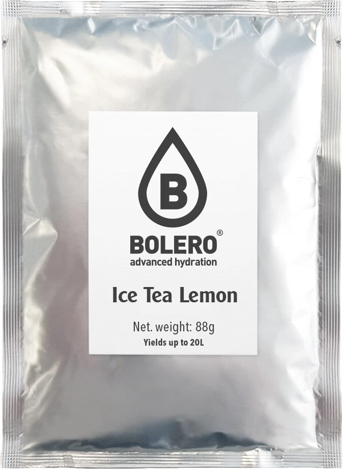 (90,34€/kg) Bolero Drinks 88g Beutel Eistee Zitrone Getränkepulver zuckerfrei