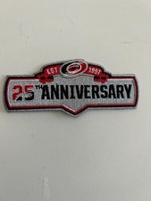 Carolina Hurricanes National Emblem 25th Anniversary Jersey Patch - New