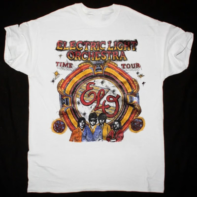 1981 Elo Electric Light Orchestra Time Tour T-shirt S-5xl
