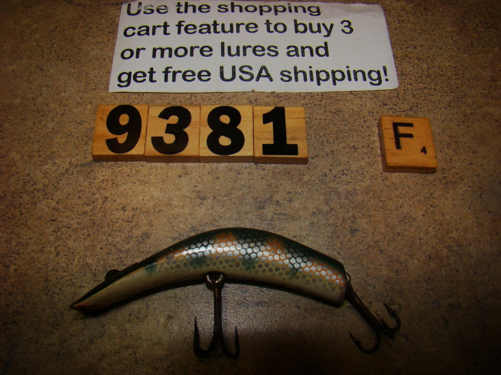 U9381 F KAUTZKY LAZY IKE  FISHING LURE