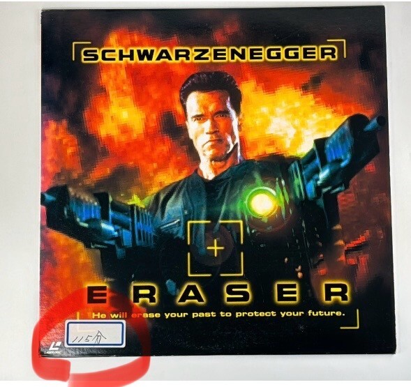 橘式　橘修吾郎　CD&amp;DVD Eraser 1996 Laser Disc Arnold Schwarzenegger Japanese