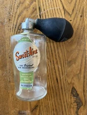Antique Fuller Brush Company Sweet Aire Air Deodorant Bottle With Atomizer