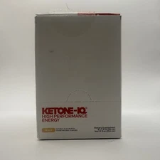 H.V.M.N. KETONE-IQ Shots w/ 100mg Caffeine 6 PACK of 2 Fl oz Bottles PEACH