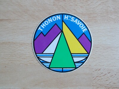 Autocollant THONON HAUTE SAVOIE