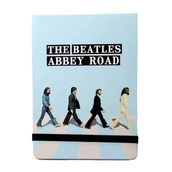 The Beatles Abbey Road Flip Notebook - Music Gift - Beatles Memorabilia Notebook