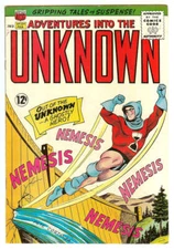 ADVENTURES INTO THE UNKNOWN #154 7.0 // GOLDEN AGE ACG 1965