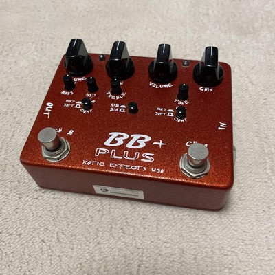 XOTIC BB+ Plus Preamp Overdrive Booster