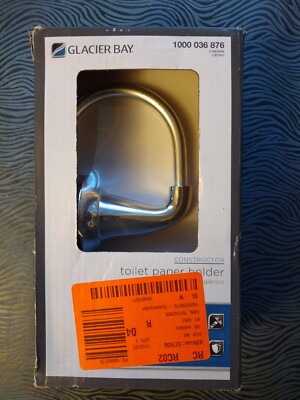 Constructor Single Post Toilet Paper Holder in Chrome - Glacier Bay