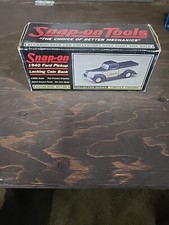 Snap On Tools 1940 Ford Pickup Coin Bank Liberty Classics 1:25 Die-Cast