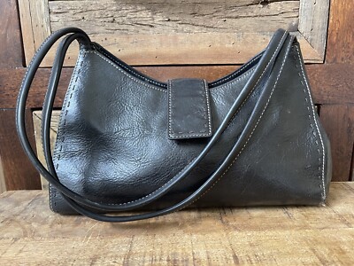Fossil Black Leather Shoulder Bag Handbag