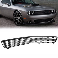 Front Bumper Lower Grille Grill Black For 2015-2023 Dodge Challenger 68259756aa