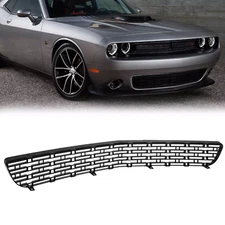 Front Bumper Lower Grille Grill Black For 2015-2023 Dodge Challenger 68259756AA