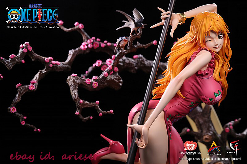 EPOCH - ナミ チャイナドレス ONE PIECE(ワンピース) 1/4 スタチュー 完成品 フィギュア epoch studios Hot New Epoch Studios 1/4 ONE PIECE Nami Chinese style Resin