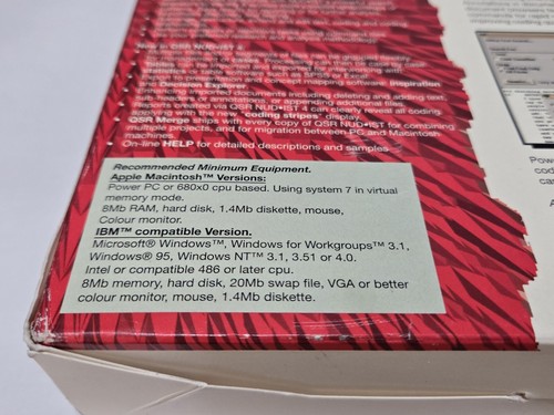 Vtg QSR Nudist 4 Software For Qualitative Data Analysis Rev 4 PC/Windows 1997 - Picture 3 of 13