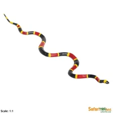 Coral Snake Incredible Creatures Figure Safari Ltd NEW IN STOCK