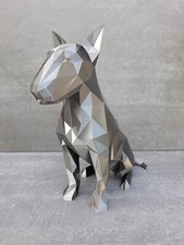 Bullterrier XL Design Skulptur Geschenkidee Hundeliebhaber