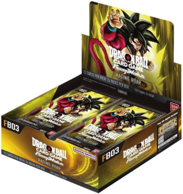 Dragon Ball Super Fusion World - Raging Roar Display Box FB03 ENGLISCH NEU OVP