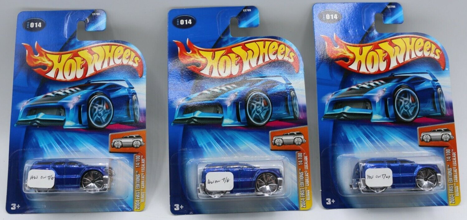 Hot Wheels #014 First Edition 2004 Blings Cadillac Escalade