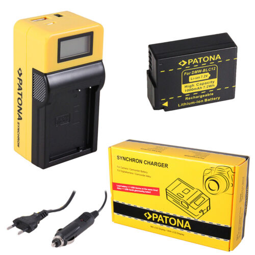 Batterie Patona + Ladegerät Synchron LCD USB für Panasonic Sigma DP3 - Afbeelding 1 van 1