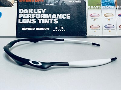 Oakley PRO M Frame MATTE BLACK (NON folding arms) w/ White Oakley