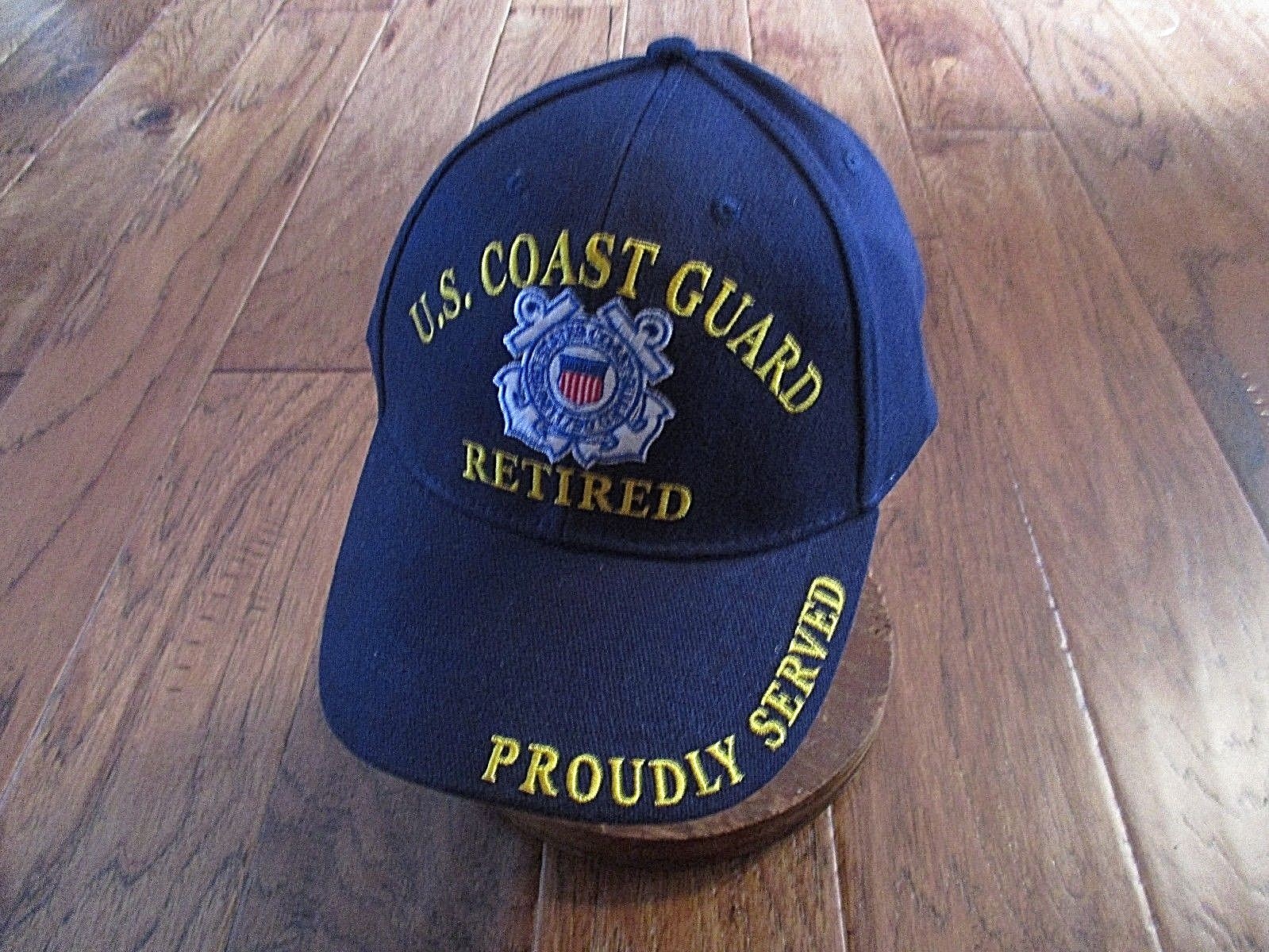 coast guard retired ball cap