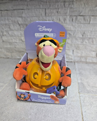 Halloween Pumpkin Tigger The Most Wonderful Thing About Tiggers Battery Operated